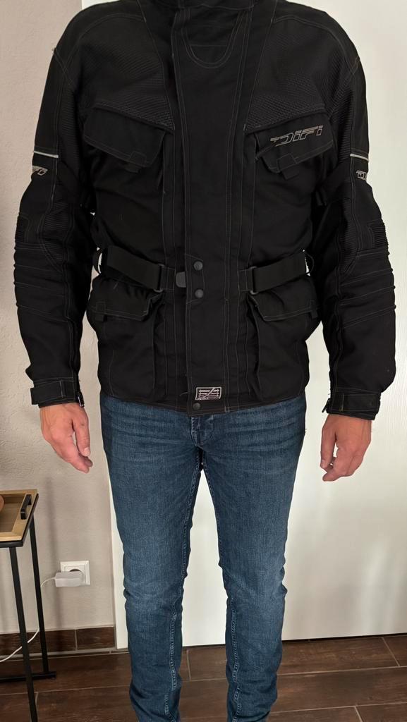 Motorjas - Goede Staat, 4 seizoenen, waterdicht, Motoren, Kleding | Motorkleding, Jas | textiel, Heren, Tweedehands, Ophalen of Verzenden