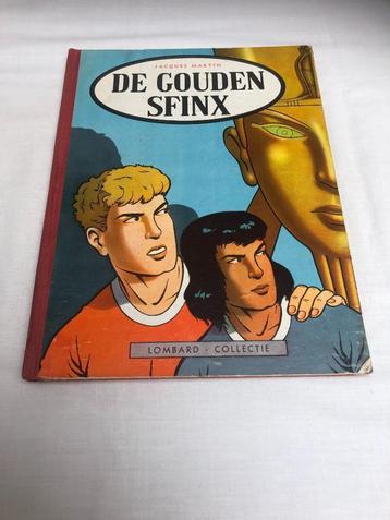 Alex De Gouden Sfinx HC 1e druk 1956 mét Kuifjespunten! beschikbaar voor biedingen