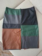 Rok echt leer maat 38, Kleding | Dames, Rokken, Ophalen of Verzenden, Zo goed als nieuw, Maat 38/40 (M), Zwart