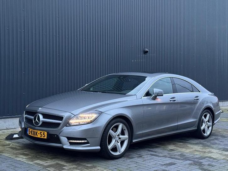 Nette Mercedes-Benz CLS 350CDI Blue Eff. Aut7 2011 Grijs, Auto's, Mercedes-Benz, Particulier, CLS, ABS, Achteruitrijcamera, Airbags