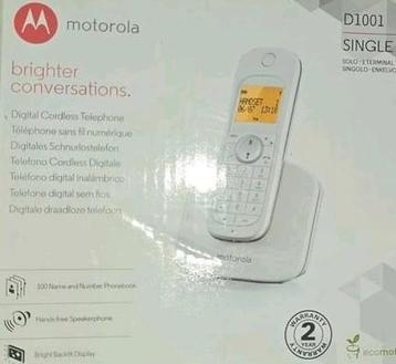 Motorola D1001 Draadloze Telefoon  beschikbaar voor biedingen