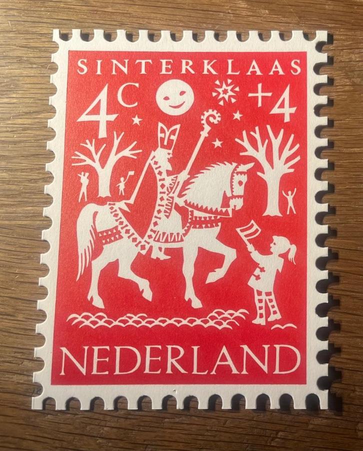 Kinderpostzegels dank kaarten 1961 1960 1958 1957, Postzegels en Munten, Postzegels | Nederland, Gestempeld, Na 1940, Ophalen of Verzenden