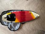 Surfboard light inclusief hoes te koop, Watersport en Boten, Golfsurfen, Ophalen, Gebruikt, Shortboard, Met koord