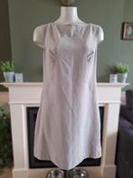 Sandro Ferrone beige grijs jurk 46 NL 44 gratis verz in NL, Kleding | Dames, Verzenden, Beige, Zo goed als nieuw, Knielengte