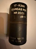 Defensie Teargas Pot, Ophalen of Verzenden, Landmacht, Nederland