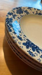 Beatrix servies 5 diepe borden, in prima staat, Antiek en Kunst, Antiek | Servies los, Ophalen of Verzenden