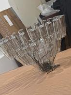 Leuke flessenlamp - Eyecatcher!, Huis en Inrichting, Ophalen, Gebruikt, Glas, Minder dan 50 cm