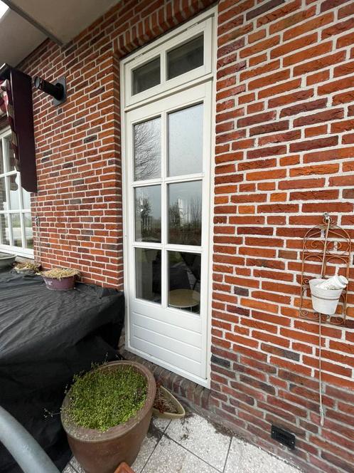 Ramen kozijnen en achterdeuren , voordeur, Doe-het-zelf en Verbouw, Kozijnen en Schuifpuien, Zo goed als nieuw, Raamkozijn, Hout