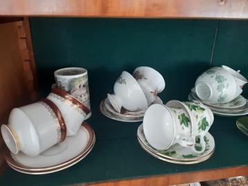 Partij gave Engelse koffiekopjes beschikbaar voor biedingen