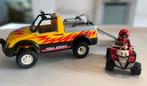 Playmobil Pick Up met quad, Complete set, Ophalen of Verzenden, Zo goed als nieuw