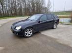 Mercedes-Benz C-Klasse 1.8 C180 Kompr Combi 2004 Zwart, Auto's, Mercedes-Benz, 74 €/maand, Zwart, 1435 kg, 1796 cc