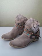 Tamaris lage leren laarsjes, Tamaris, Beige, Lage of Enkellaarzen, Ophalen of Verzenden