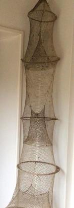 Vintage originele visfuik, Watersport en Boten, Hengelsport | Algemeen, Ophalen of Verzenden, Gebruikt