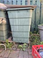 2x (regen)ton 300l (LET OP: niet waterdicht), Ophalen, Gebruikt