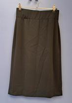 Aspesi midi rok zwart kokerrok model dunne stof XS nr 45181