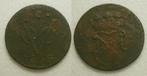 Utrecht VOC ½ Duit 1755, Postzegels en Munten, Munten | Nederland, Ophalen of Verzenden, Vóór koninkrijk, 1 cent, Losse munt