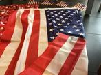 Amerikaanse vlag - vlaggenlijn - vliegengordijn- hoedjes, Diversen, Ophalen of Verzenden, Zo goed als nieuw
