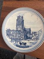 Delfts Blauw Bord Dordrecht, Ophalen of Verzenden