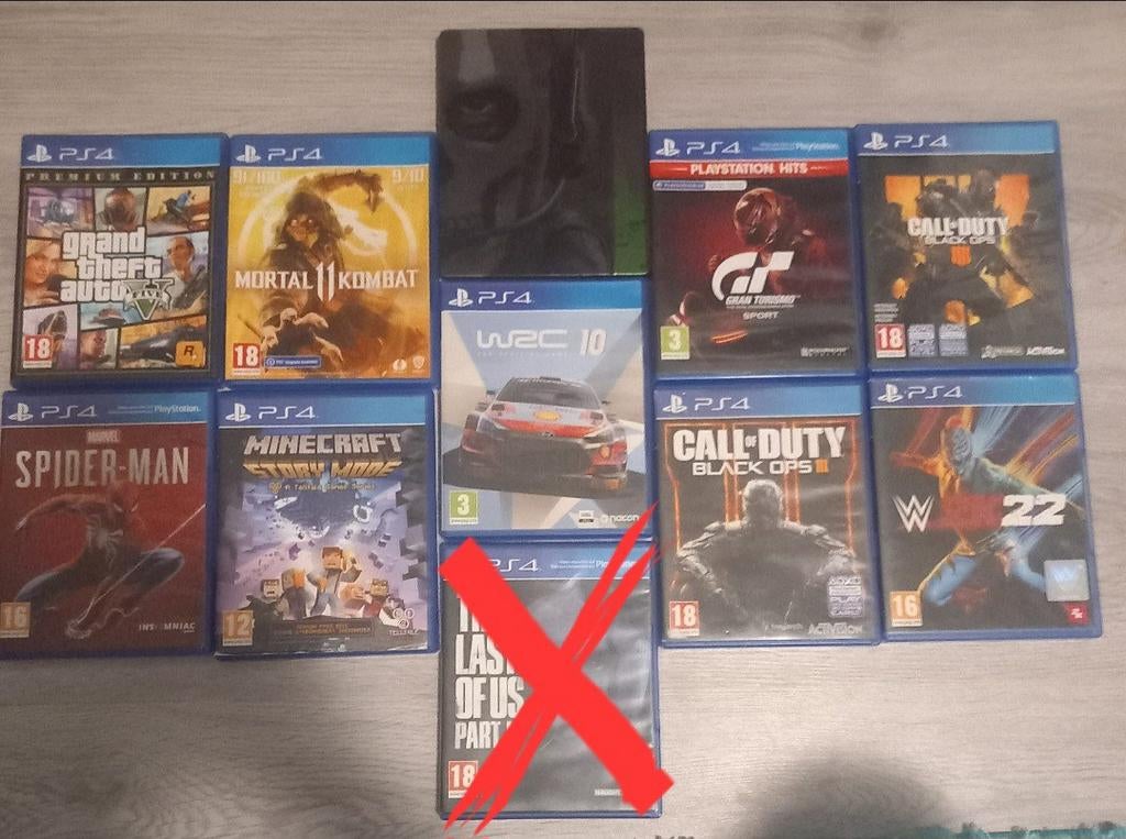 Ps4 games, Spelcomputers en Games, Games | Sony PlayStation 4, 3 spelers of meer, Ophalen, Zo goed als nieuw, Vanaf 18 jaar