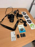 Camera Canon EOS 350D + Lens / Oplader / Boek / Dock, Ophalen of Verzenden, Zo goed als nieuw, Canon, Geen optische zoom