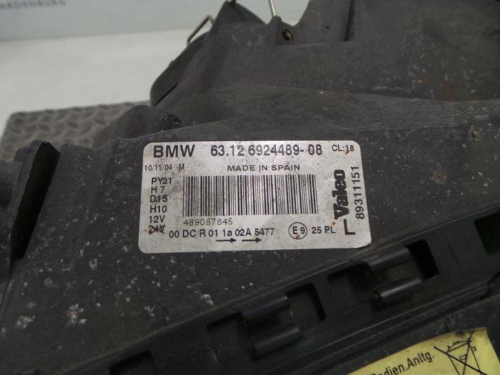 B.M.W. 1 SERIES [L_HEADLAMP] 2005, Auto-onderdelen, Verlichting, Gebruikt, ARN erkend, Stiba lid, Erkend duurzaam, Ophalen of Verzenden