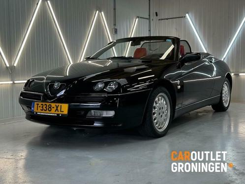 Alfa Romeo Spider 3.0-12V V6 BUSSO | AIRCO | LEDER | ELEK KA, Auto's, Alfa Romeo, Bedrijf, Te koop, Spider, ABS, Airbags, Airconditioning