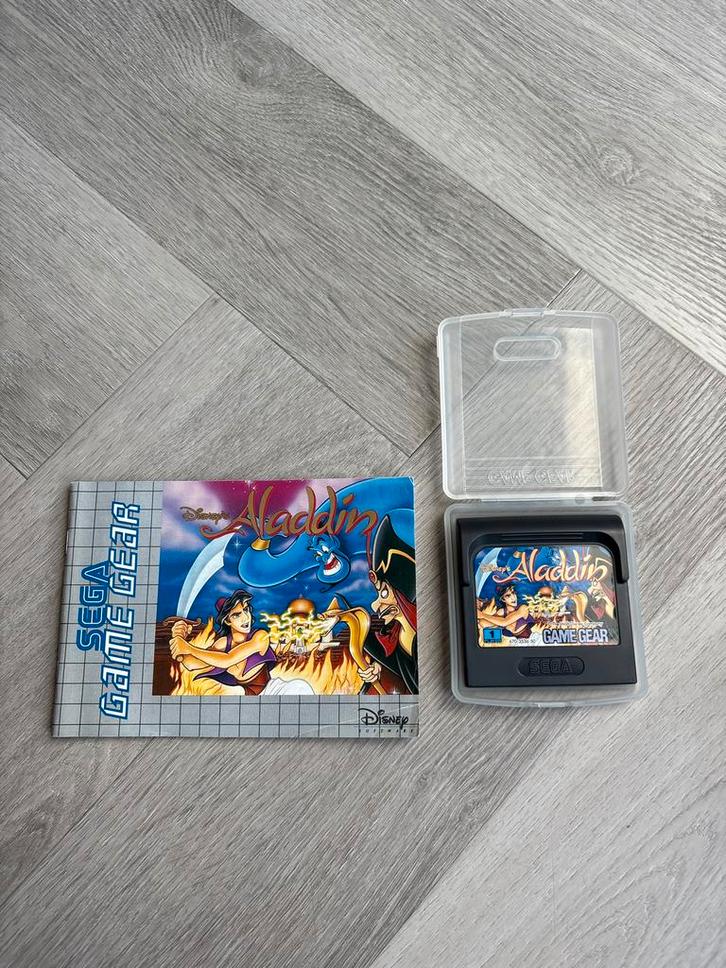 Aladdin - Sega Game Gear - Compleet met handleiding!, Spelcomputers en Games, Games | Nintendo Game Boy, Gebruikt, Platform, 1 speler