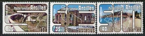 Antillen, NVPH 556 t/m 558, toerisme Bovenwindse eiland 1977, Postzegels en Munten, Postzegels | Nederlandse Antillen en Aruba