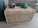 TOPPER erg leuke grey rattan opbergmand, Huis en Inrichting, Woonaccessoires | Kisten, Ophalen, Overige materialen, 100 tot 150 cm