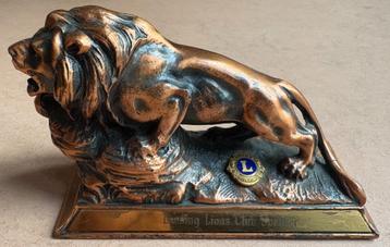 Mooi vintage leeuwtje van de Lions Club beschikbaar voor biedingen