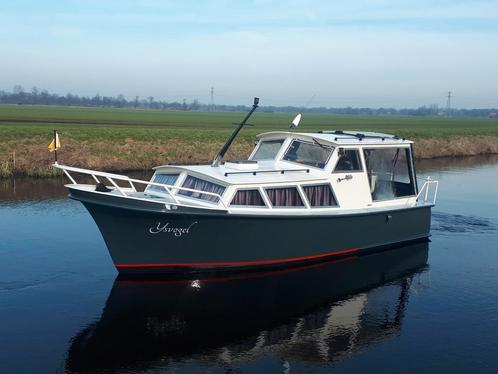 verhoef Kruiser motorboot zeer kompleet, Watersport en Boten, Motorboten en Motorjachten, Gebruikt, Staal, 6 tot 9 meter, Diesel