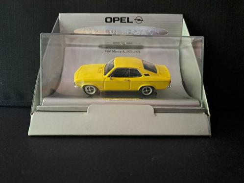 Opel Manta A 1:43 - 1970 - Yellow, Hobby en Vrije tijd, Modelauto's | 1:43, Nieuw, Auto, Schuco, Ophalen