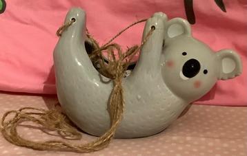HEMA Koalabeertje Hangende Bloempot Met Koord  23 cm Nieuw beschikbaar voor biedingen