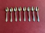 8 kleine lepeltjes - espresso - amuse - likeurlepeltjes, Antiek en Kunst, Antiek | Bestek, Ophalen of Verzenden