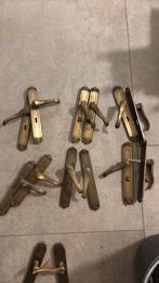 Antiek look messing/brons klinken, Doe-het-zelf en Verbouw, Hang- en Sluitwerk, Ophalen of Verzenden, Zo goed als nieuw, Koper of Messing