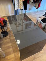 Strakke winkel display tafel, Ophalen, Kunststof, 50 tot 100 cm, 100 tot 150 cm