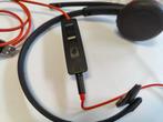 Poly Blackwire C3210 USB-A 3200 Series, headset, op oor, met, Computers en Software, Headsets, Bedraad, On-ear, Ophalen of Verzenden