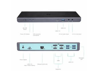 i-Tec USB 3.0 / USB-C / Thunderbolt 3 Docking Station beschikbaar voor biedingen