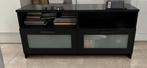 Tv meubel zwart, Huis en Inrichting, Woonaccessoires | Wandplanken en Boekenplanken, Ophalen of Verzenden, Gebruikt