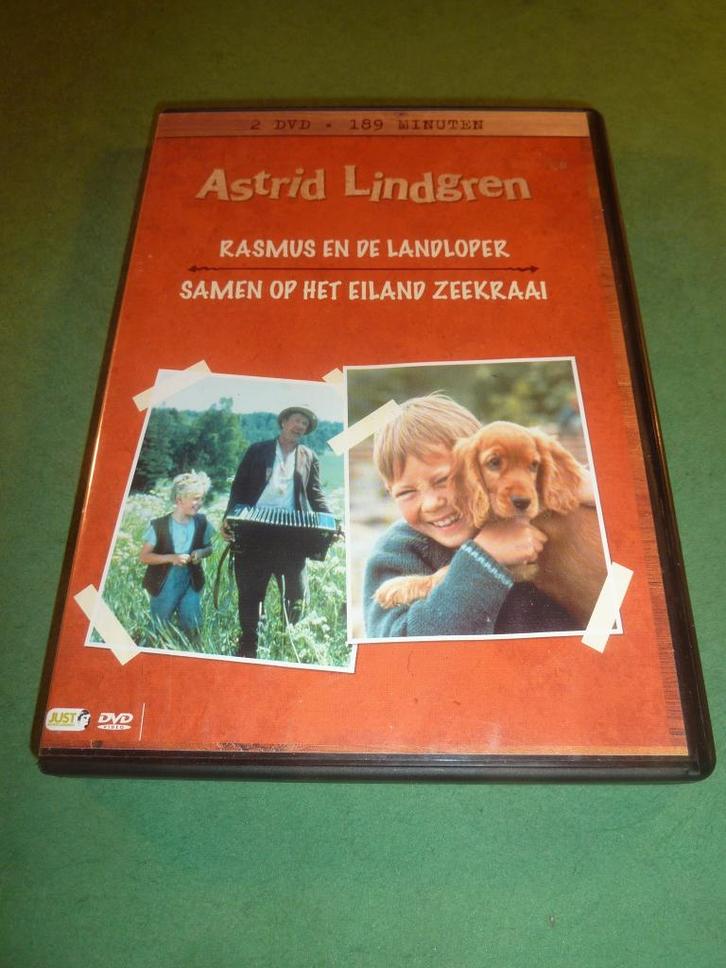 Astrid Lindgren Rasmus en de landloper + Samen op Zeekraai, Cd's en Dvd's, Dvd's | Kinderen en Jeugd, Zo goed als nieuw, Alle leeftijden