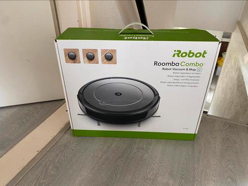 iRobot Roomba Combo R1138, Witgoed en Apparatuur, Stofzuigers, Gebruikt, Robotstofzuiger, Minder dan 1200 watt, Reservoir, Ophalen