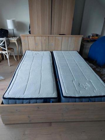2 Auping Elysium Pocket matrassen Elysium 80x200, Als nieuw beschikbaar voor biedingen
