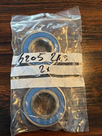 Kogellager RVS 1R (25X52x15)  S 6205 2RS  Nieuw in verpakkin beschikbaar voor biedingen
