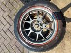 4 sportieve Velgen 15 inch, met gebruikte winterbanden, Auto-onderdelen, Banden en Velgen, Overige, Gebruikt, 15 inch, Velg(en)