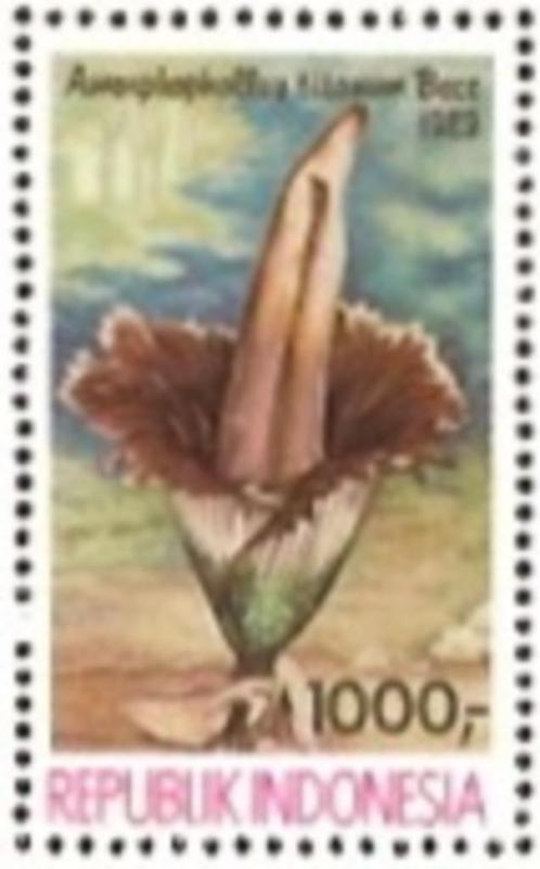 Indonesie Zonnebloem nr 1364A postfris 1989, Postzegels en Munten, Postzegels | Azië, Postfris, Zuidoost-Azië, Ophalen of Verzenden