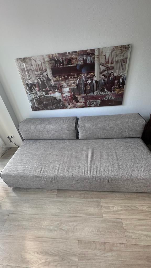 Leolux ponton zitbank 2-3 persoons, Huis en Inrichting, Ophalen, Gebruikt, Driepersoons, 75 tot 100 cm