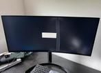 LG 35WN75C-B 35” UWQHD 100Hz monitor, 61 t/m 100 Hz, LG, Overige typen, Gebruikt