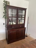 Houten buffetkast 124x52x200 cm. In zeer goede staat, Huis en Inrichting, Kasten | Buffetkasten, Ophalen, Gebruikt, Klassiek, 200 cm of meer