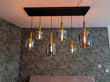 Luxe hanglamp incl lichtbronnen. 130x30 beschikbaar voor biedingen