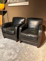 2 Schapenleren Fauteuils igs, Gebruikt, Landelijk chique, 100 tot 125 cm, Leer